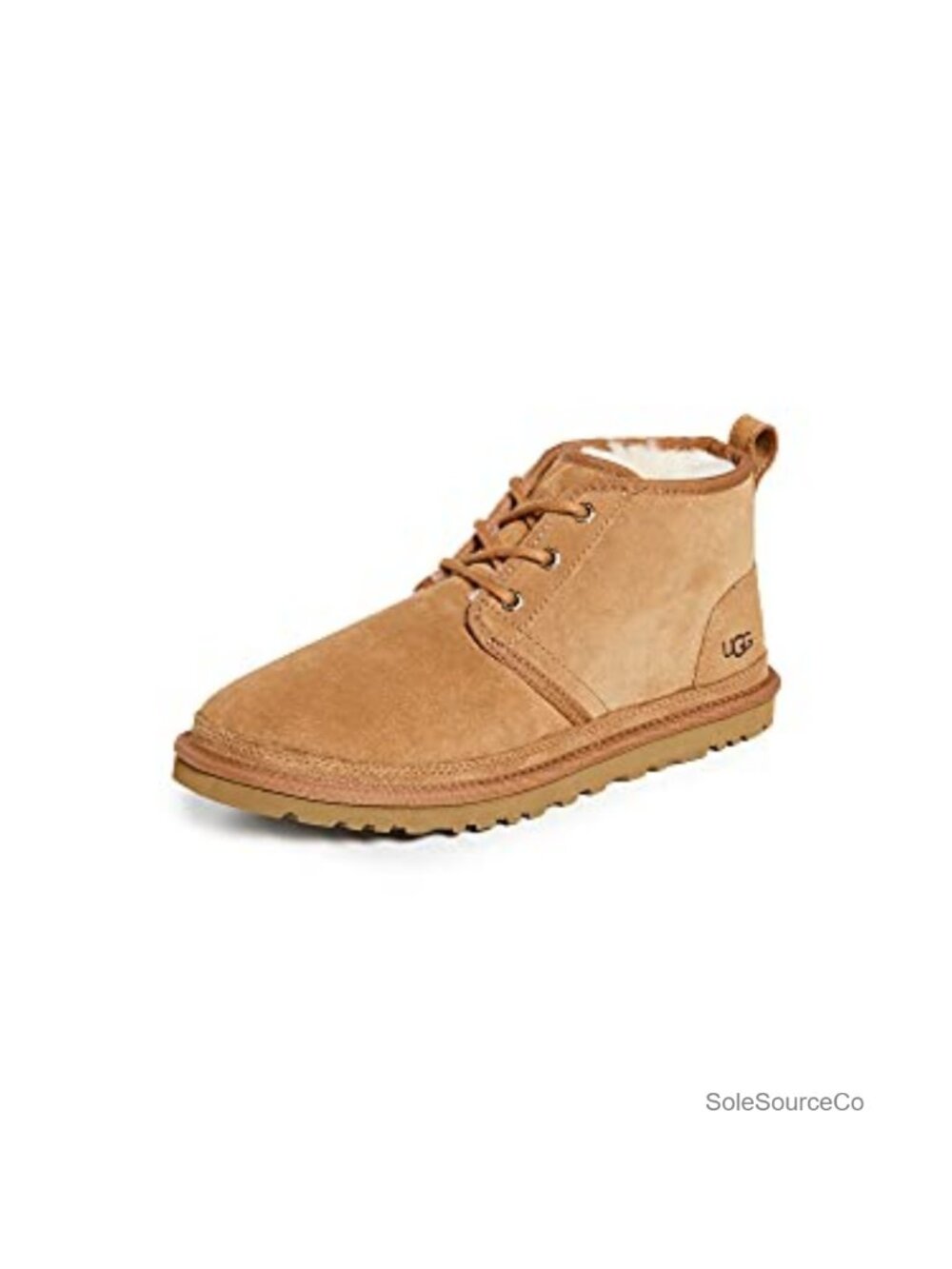 UGGplush Wool Lined Chukka Boots Treadlite Outsole Pull Tab